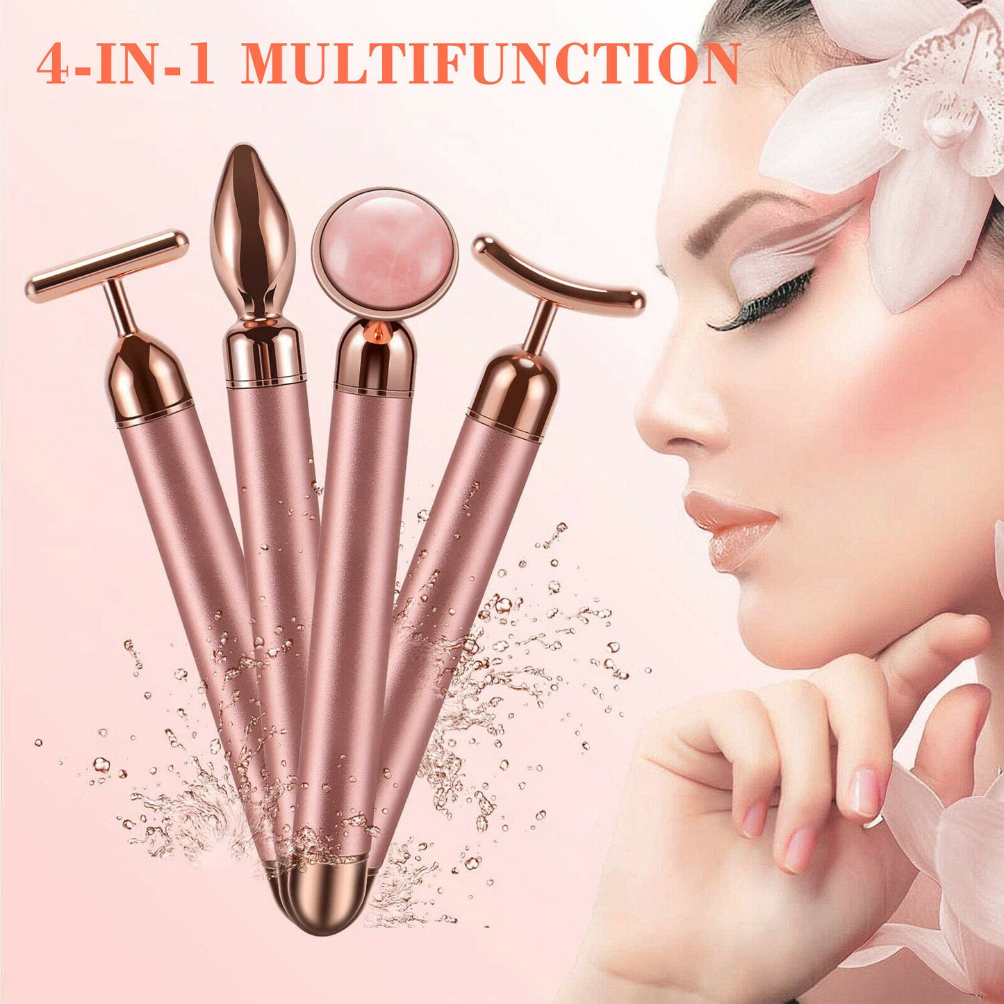 4-in-1 Electric Face Massager