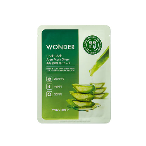 [Tonymoly] Wonder Aloe Chok Chok Mask (1ea)