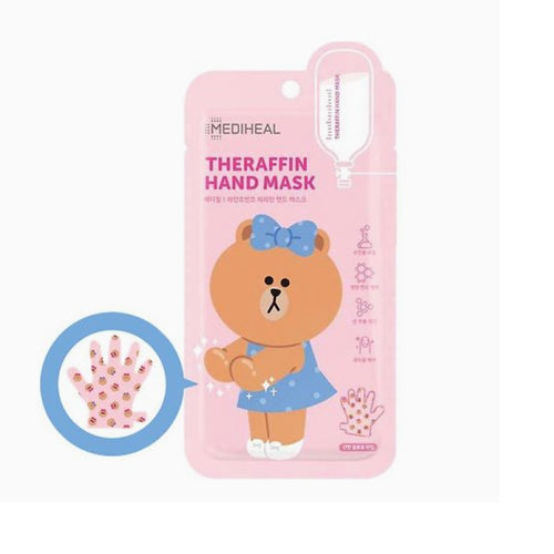 [Mediheal] Line Friends Taraffin Hand Mask 1ea