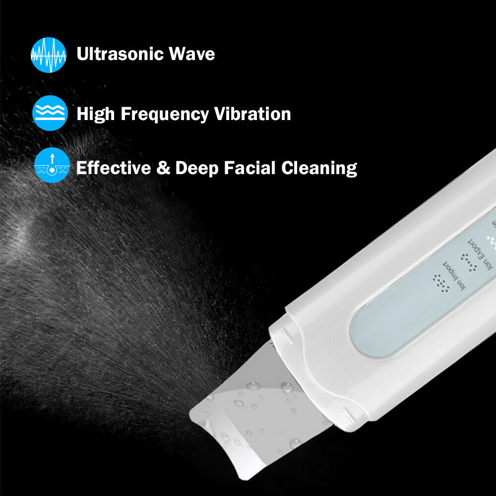 Ultrasonic Facial Skin Scrubber