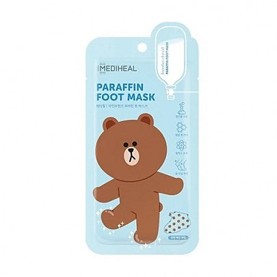 [Mediheal] Line Friends Paraffin Foot Mask 1ea